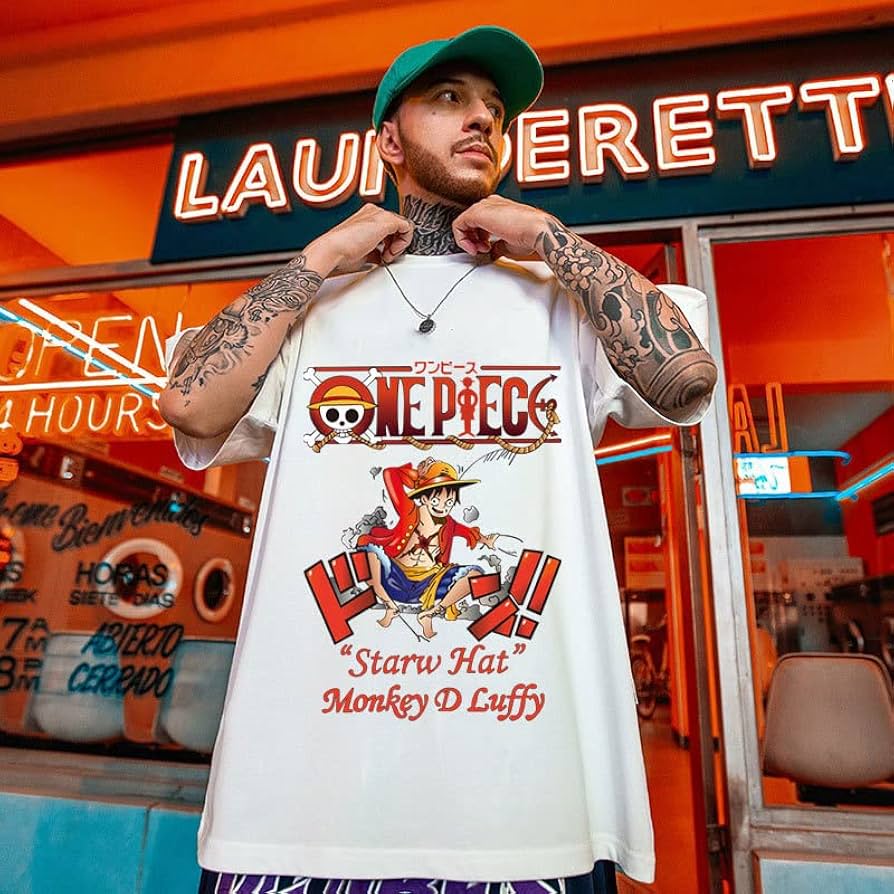 MIW×ONE PIECE×数原龍友コラボ　Tシャツ　ワンピース　XL 白 人気ストリートブランド「MADE IN WORLD」と「ONE PIECE」の